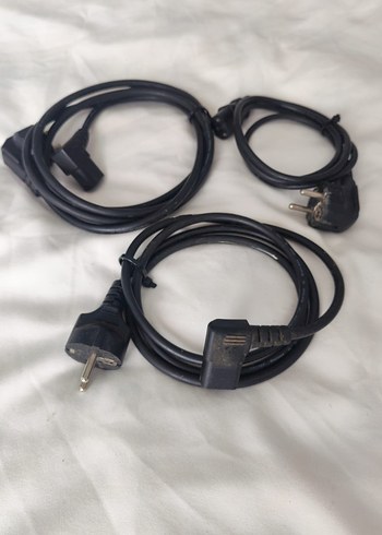 Siyah Güç Kablosu Seti - Görsel 4