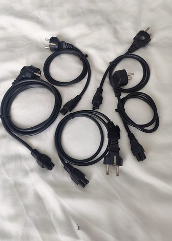 Siyah Güç Kablosu Seti - Görsel 5