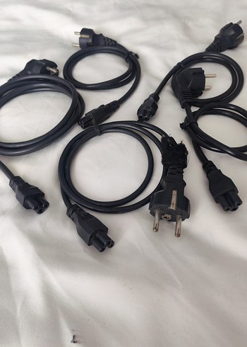 Siyah Güç Kablosu Seti - Görsel 2