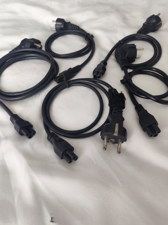 Siyah Güç Kablosu Seti - Görsel 2