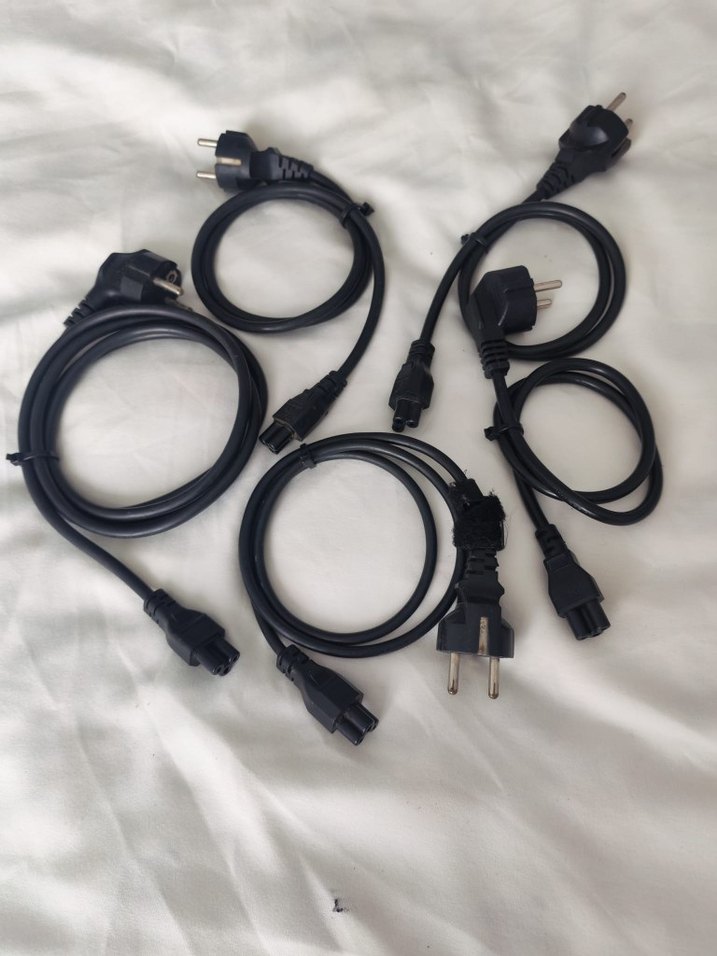 Siyah Güç Kablosu Seti - Görsel 3