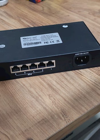 Sec-on 5 port poe switch - Görsel 10