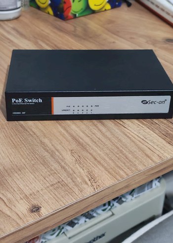 Sec-on 5 port poe switch - Görsel 6