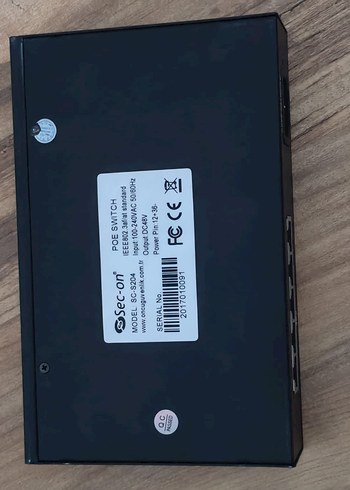 Sec-on 5 port poe switch - Görsel 8