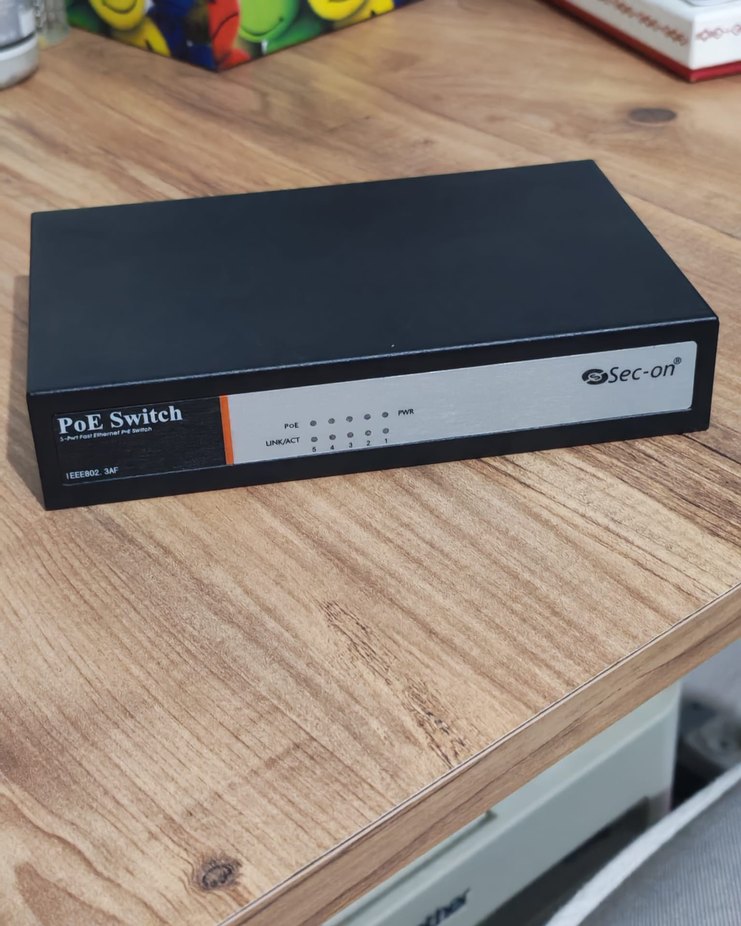 Sec-on 5 port poe switch - Görsel 2