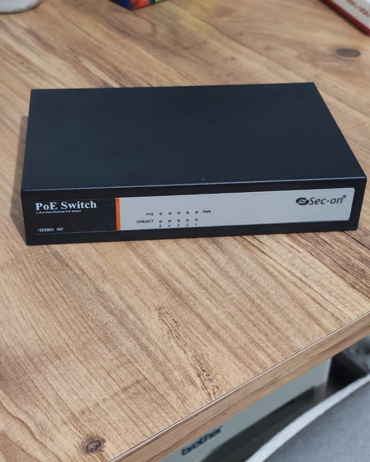 Sec-on 5 port poe switch - Görsel 3
