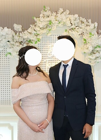 l Beden Özel dikim abiye elbise