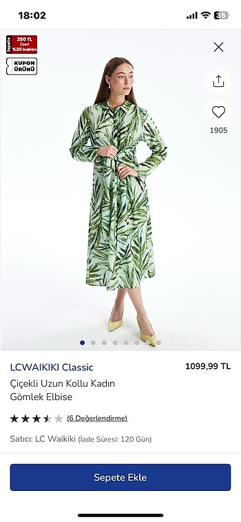 LC Waikiki Kadın elbise