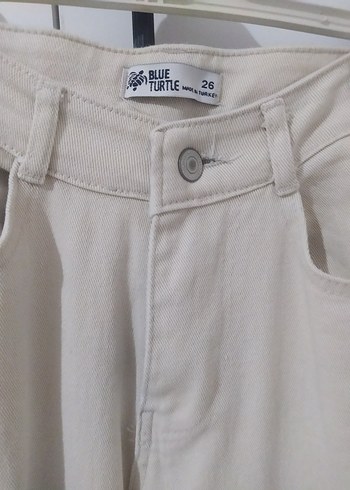 Bej Kadın Keten Regular Fit Pantolon - Görsel 2