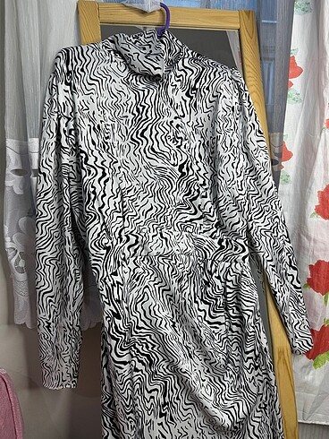 Zebra elbise