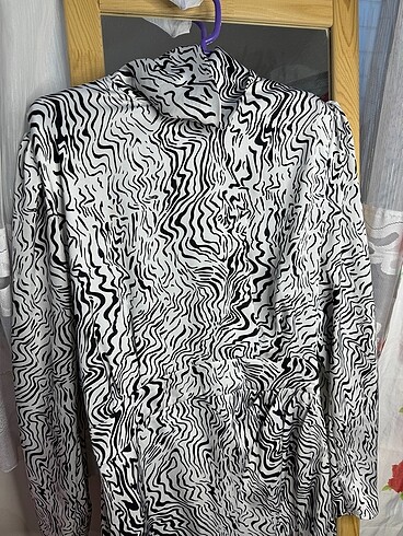 s Beden Zebra elbise