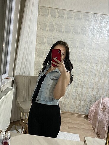 Crop kot yelek