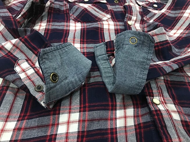 10 Yaş Beden çeşitli Renk H&M kız çocuğu gömleği