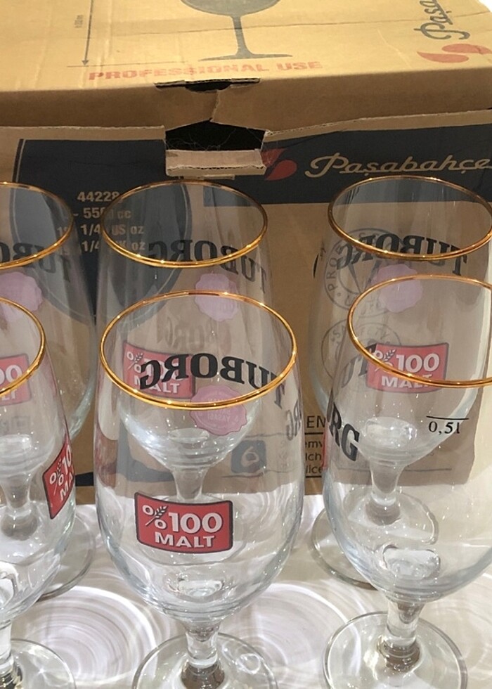 Paşabahçe b*ra bardak takımı - Görsel 2