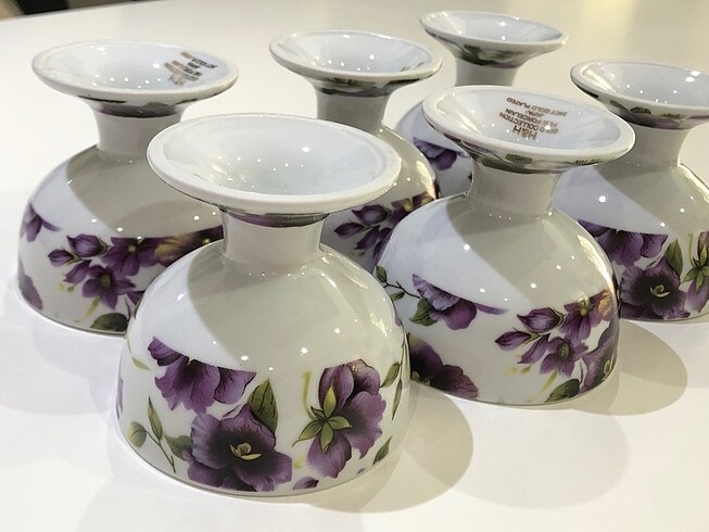 Fıne porselen 24 ct Japon dondurmalık - Görsel 3