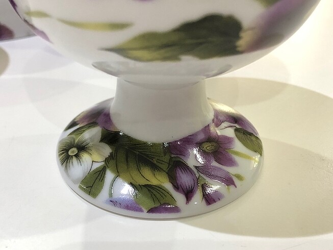 Fıne porselen 24 ct Japon dondurmalık - Görsel 4