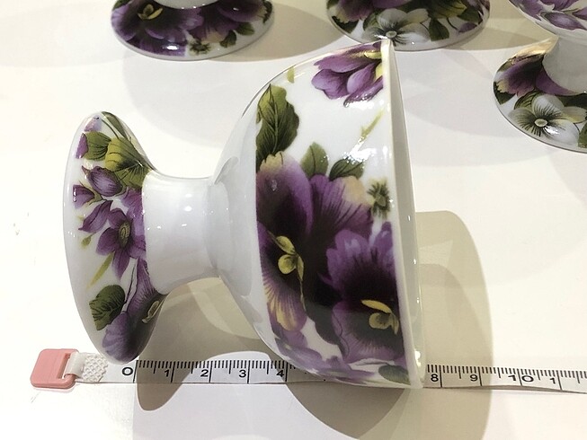 Fıne porselen 24 ct Japon dondurmalık - Görsel 6