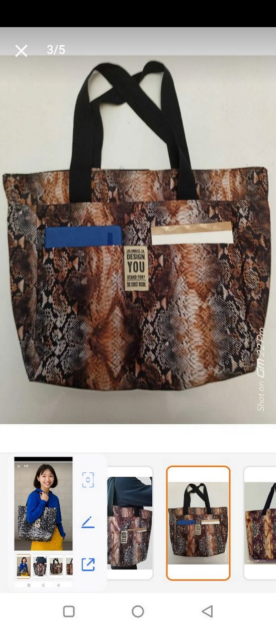 Tote büyük boy Günlük popüler omuz çantası su tutmaz yapída - Görsel 4