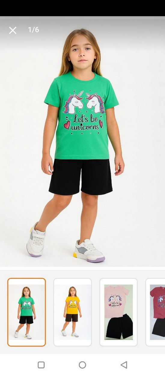 Sarı Turuncu Renk Baskılı Overzise Alt üst takım - Görsel 5