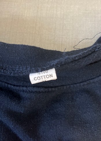 Mavi Baskılı Kadın Sweatshirt - Görsel 4