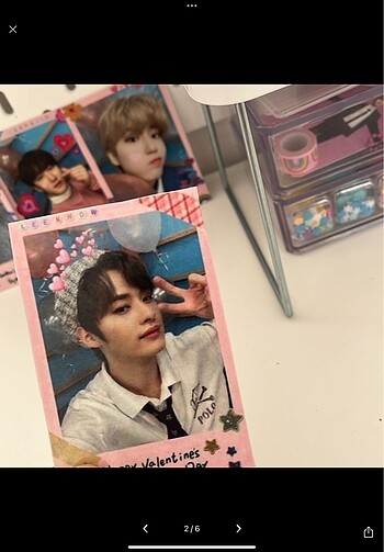 Diğer Straykids skz polocard photocard set