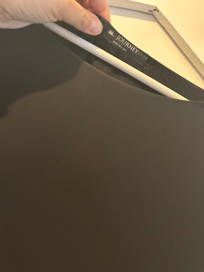 Siyah tül Uzun Kollu Kadın Bluz - Görsel 3