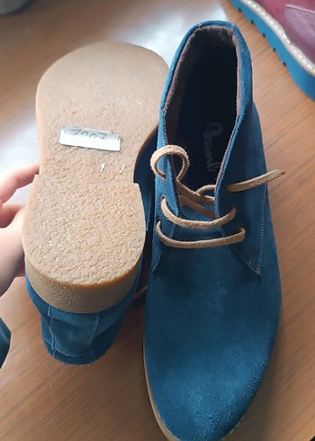 Erkek Mavi Bohem Tarz Bot - Görsel 4