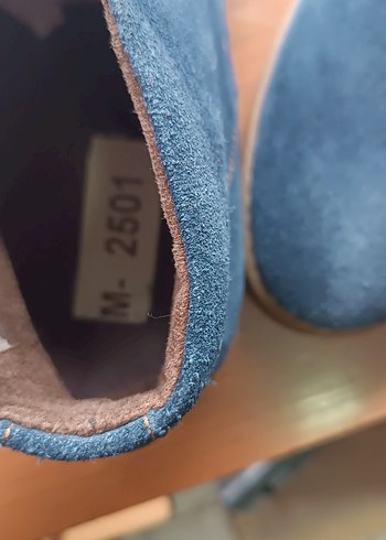 Erkek Mavi Bohem Tarz Bot - Görsel 5