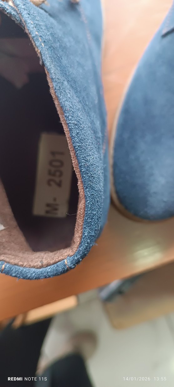 Erkek Mavi Bohem Tarz Bot - Görsel 5