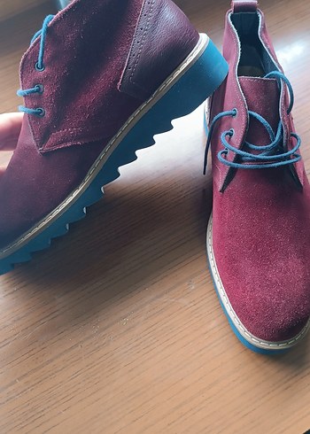 Erkek Bordo Casual Bot - Görsel 3