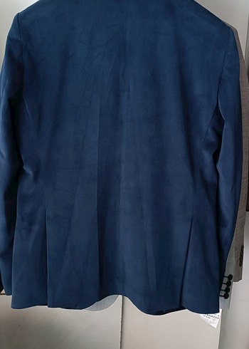 Lacivert Erkek Ofis Takım Elbise Ceketi - Görsel 5