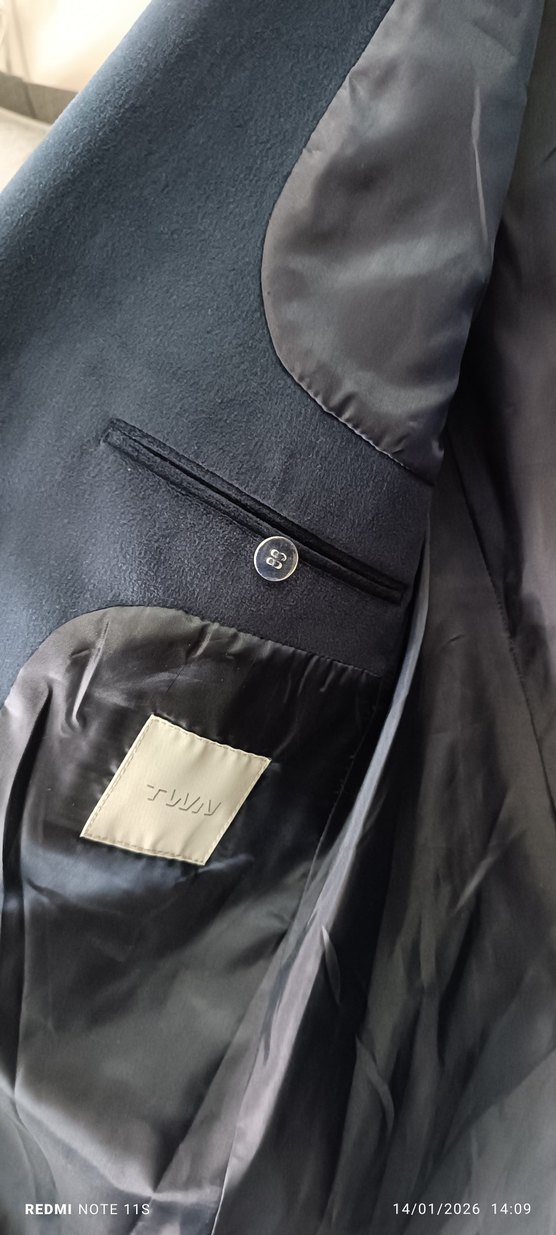 Lacivert Erkek Ofis Takım Elbise Ceketi - Görsel 4