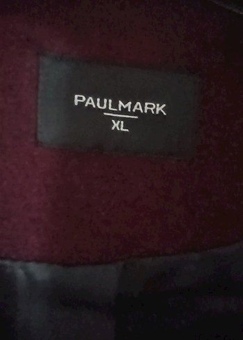 Bordo Fermuarlı Kaban - Görsel 2