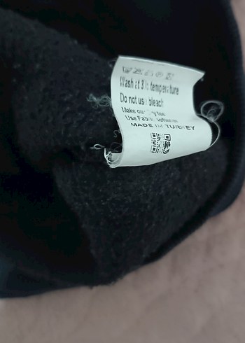 Siyah Kadın Kapüşonlu Sweatshirt - Görsel 4