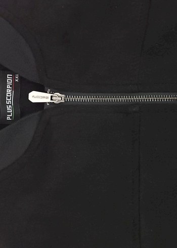 Siyah Fermuarlı erkek Bomber Ceket - Görsel 5