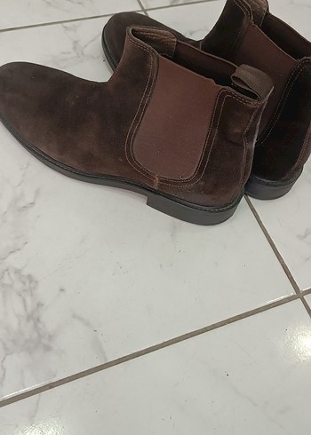 Kahverengi Süet Erkek Botları - Görsel 4