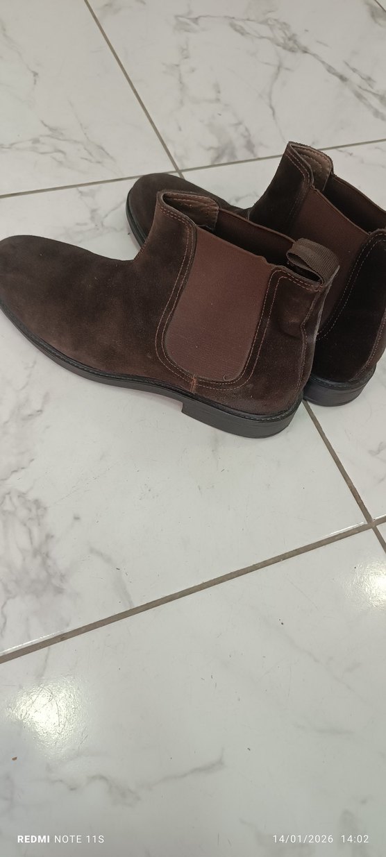 Kahverengi Süet Erkek Botları - Görsel 4