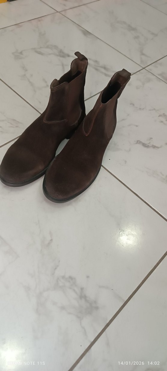 Kahverengi Süet Erkek Botları - Görsel 2