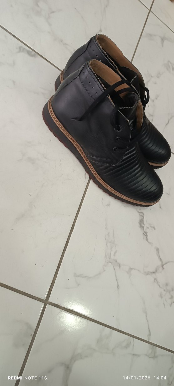 Erkek Deri Botlar - Görsel 4