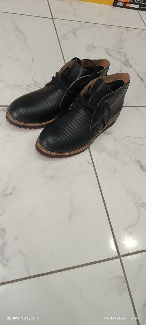 Erkek Deri Botlar - Görsel 2