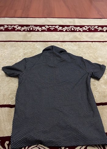 Erkek Gri Kısa Kollu Polo Tişört - Görsel 4