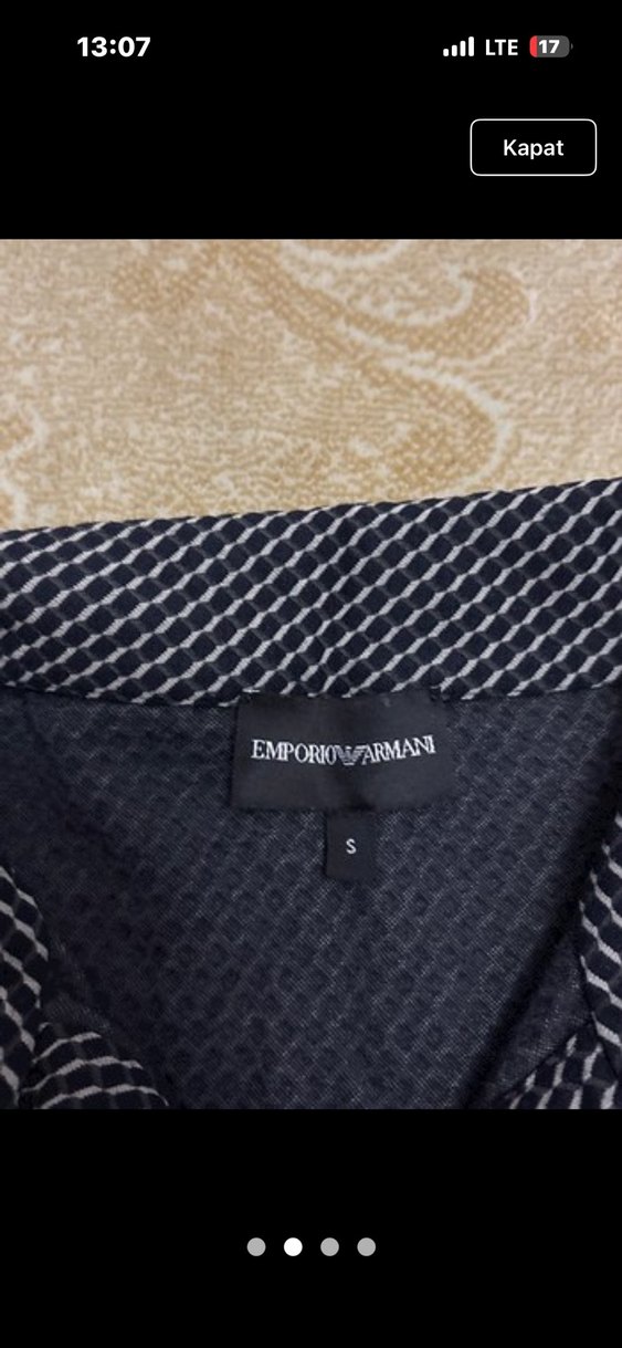 Erkek Gri Kısa Kollu Polo Tişört - Görsel 2