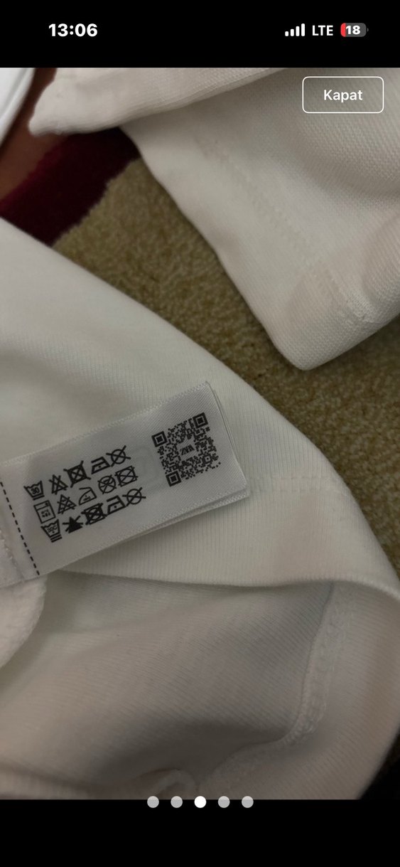 Beyaz Kısa Kollu Baskılı Kadın Tişört - Görsel 3