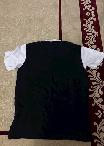 Siyah Beyaz Pamuk Erkek Tişört - Görsel 5