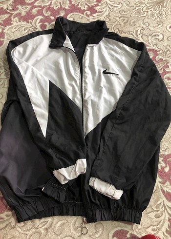 Siyah-Beyaz  Spor yağmurluk - Görsel 3