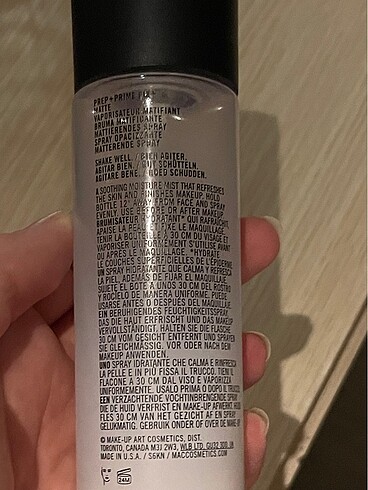 MAC MAC Fix + Mat Makyaj Sabitleyici