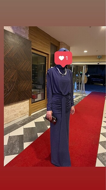 Tesettür abiye elbise minel aşk
