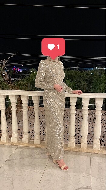 Henna Gelinlik Tesettür abiye elbise