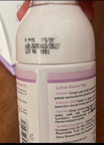 Baby Icon Çatlak Bakım Yağı 100ml - Görsel 3