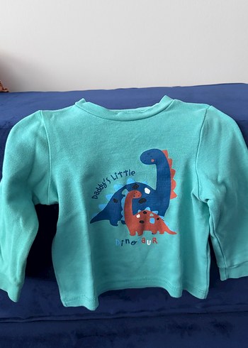 Turkuaz Baskılı Bebek Erkek Takım - Görsel 2